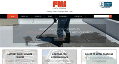 Desktop Screenshot of fmipaint.com